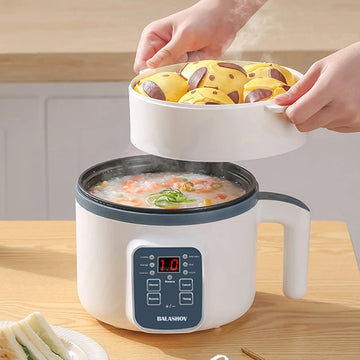 1.7L Multi-Functional Electric Rice Cooker &amp; Steamer