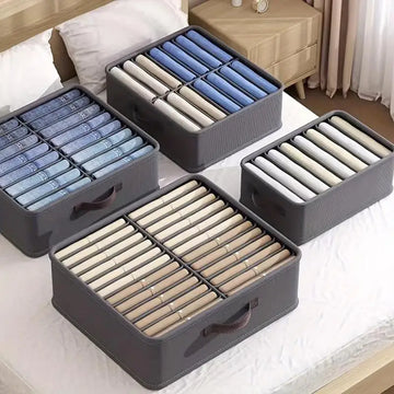 Thickened Multi-Grid Clothes Organizer