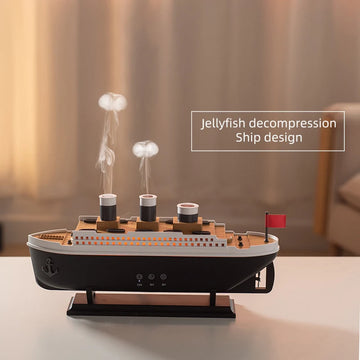 Retro Steamship Ultrasonic Aroma Diffuser